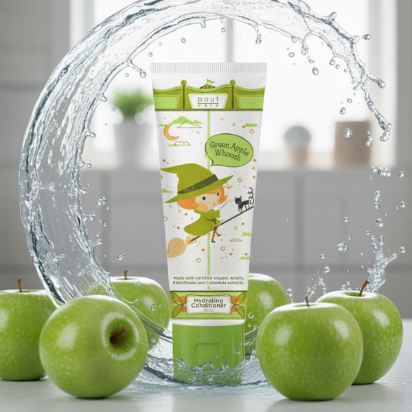 Hydrate, Strengthen, and Shine with Green Apple Whoosh Hydrating Conditioner 🍏✨