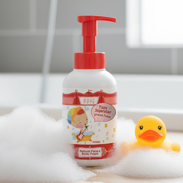 Yuzu Superstar Face & Body Foam – The Ultimate Gentle Cleanser for Young Skin