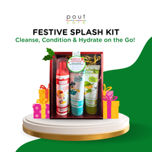 Load image into Gallery viewer, pout Care Festive Splash Kit - The Perfect Christmas Gift Packed With Shower Essentials for Children
