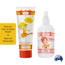 Load image into Gallery viewer, pout Care Natural Hair &amp; Body Wash And Detangler Bundle

