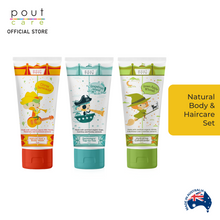 Load image into Gallery viewer, pout Care Natural Body &amp; Haircare Set
