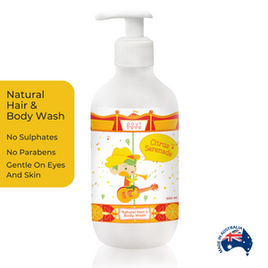 Buy 1 Get 1 Free | pout Care Citrus Serenade Natural Hair & Body Wash 500ml